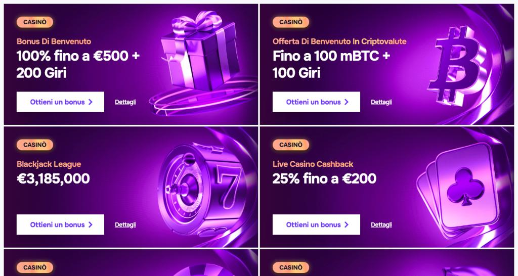 SGCasino Promozioni